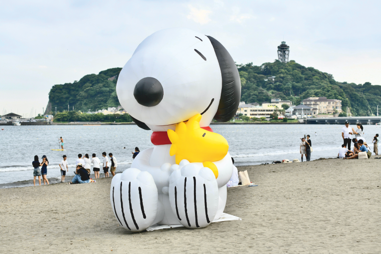 高さ3.5mの巨大なスヌーピーバルーン