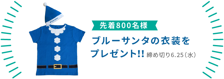 ブルーサンタセット(先着800名)