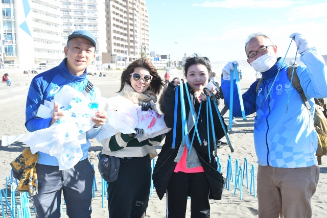 第193回海さくらゴミ拾い