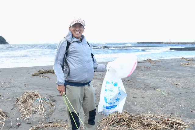 第193回海さくらゴミ拾い