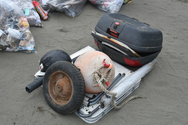 第193回海さくらゴミ拾い