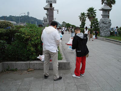 第24回海さくらゴミ拾い