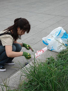 第24回海さくらゴミ拾い