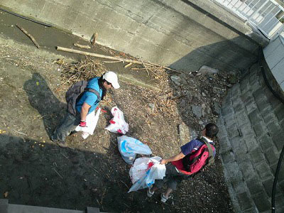 第34回海さくらゴミ拾い