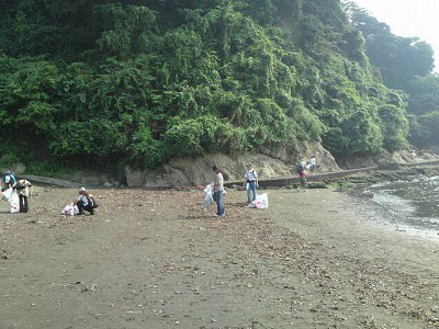 第34回海さくらゴミ拾い