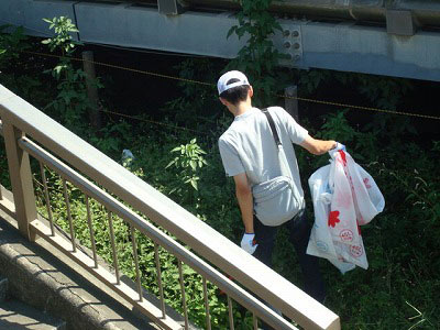 第37回海さくらゴミ拾い