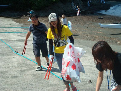 第37回海さくらゴミ拾い