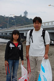 第38回海さくらゴミ拾い