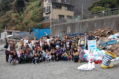 第38回海さくらゴミ拾い