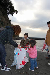 第41回海さくらゴミ拾い