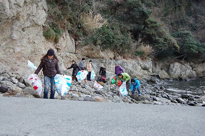 第41回海さくらゴミ拾い