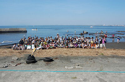 第49回海さくらゴミ拾い