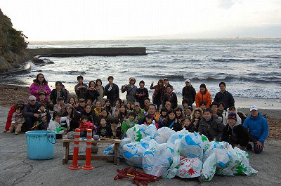 第52回海さくらゴミ拾い