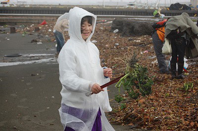 第55回海さくらゴミ拾い
