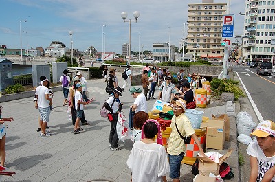 第58回海さくらゴミ拾い
