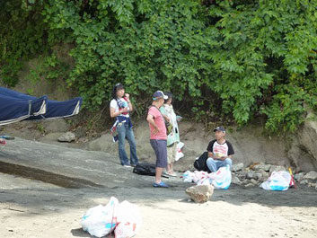 第58回海さくらゴミ拾い