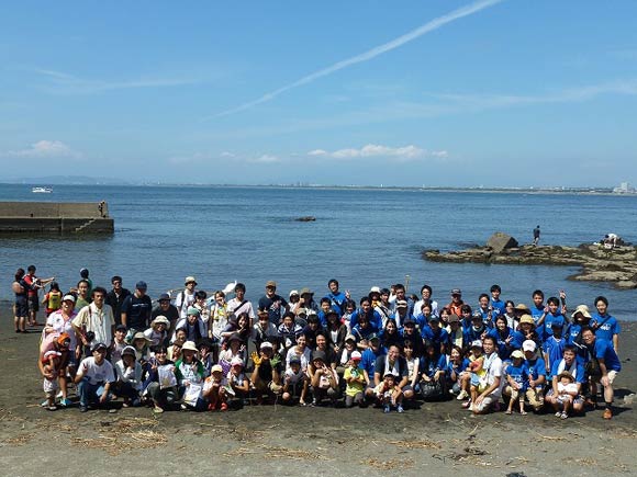 第60回海さくらゴミ拾い