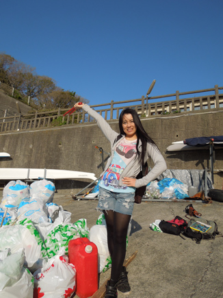 ファッションスナップ／第79回海さくらゴミ拾い