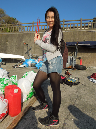 ファッションスナップ／第79回海さくらゴミ拾い