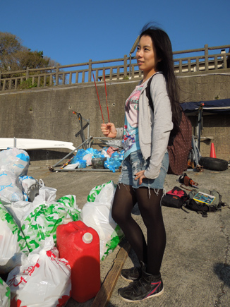 ファッションスナップ／第79回海さくらゴミ拾い