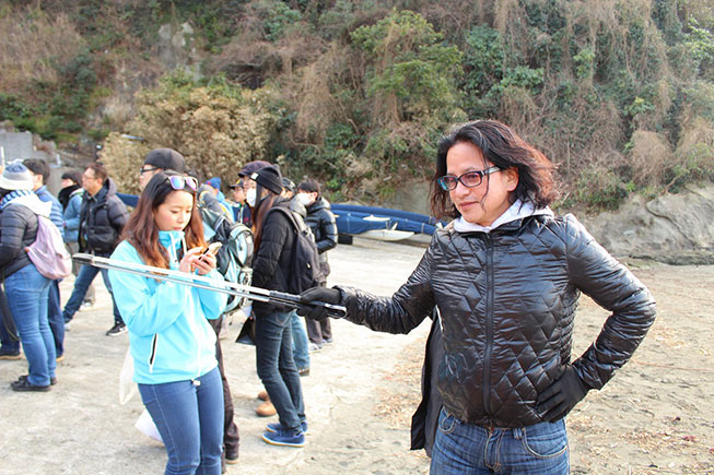 ファッションスナップ／第101回海さくらゴミ拾い