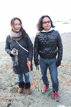 ファッションスナップ／第101回海さくらゴミ拾い