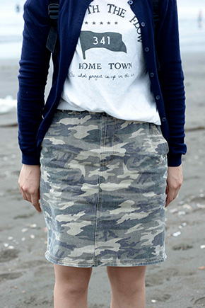 ファッションスナップ／第105回海さくらゴミ拾い