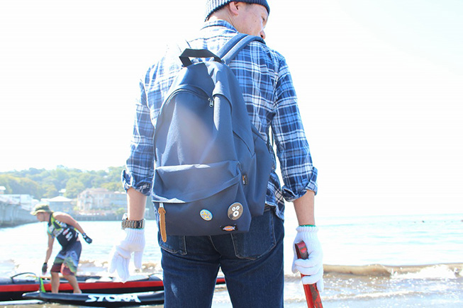 ファッションスナップ／109回海さくらゴミ拾い