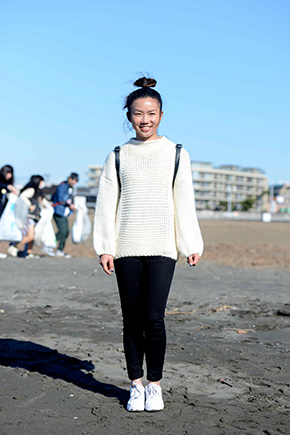 ファッションスナップ／第112回海さくらゴミ拾い