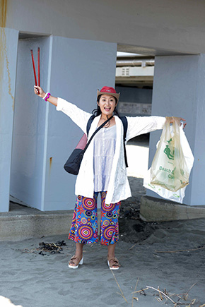 ファッションスナップ／第116回海さくらゴミ拾い