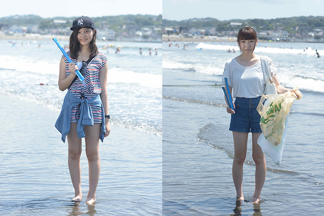ファッションスナップ／第119回海さくらゴミ拾い