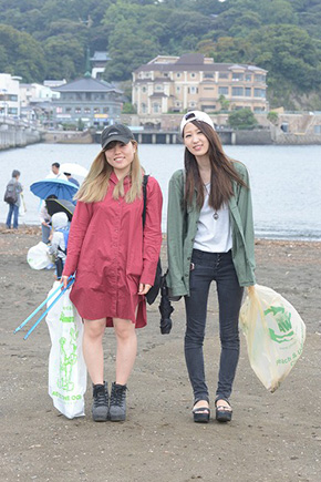 ファッションスナップ／第132回海さくらゴミ拾い