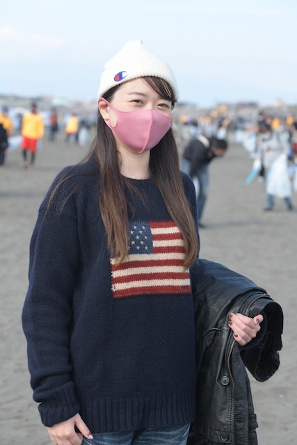 ファッションスナップ／第166回海さくらゴミ拾い