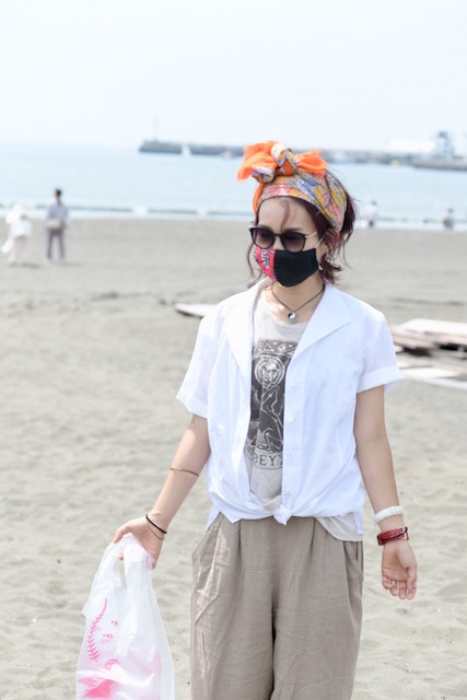 ファッションスナップ／第169回海さくらゴミ拾い