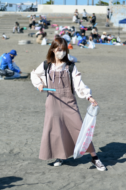 ファッションスナップ／第172回海さくらゴミ拾い