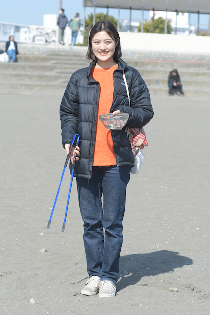 ファッションスナップ／第184回海さくらゴミ拾い