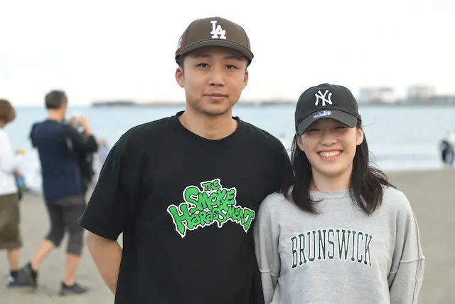 ファッションスナップ／第200回海さくらゴミ拾い