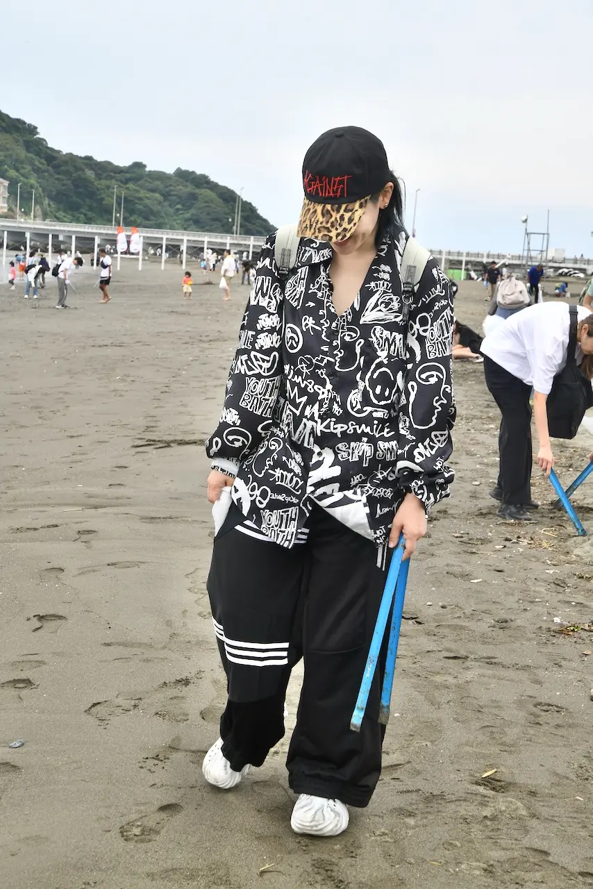 ファッションスナップ／第212回海さくらゴミ拾い