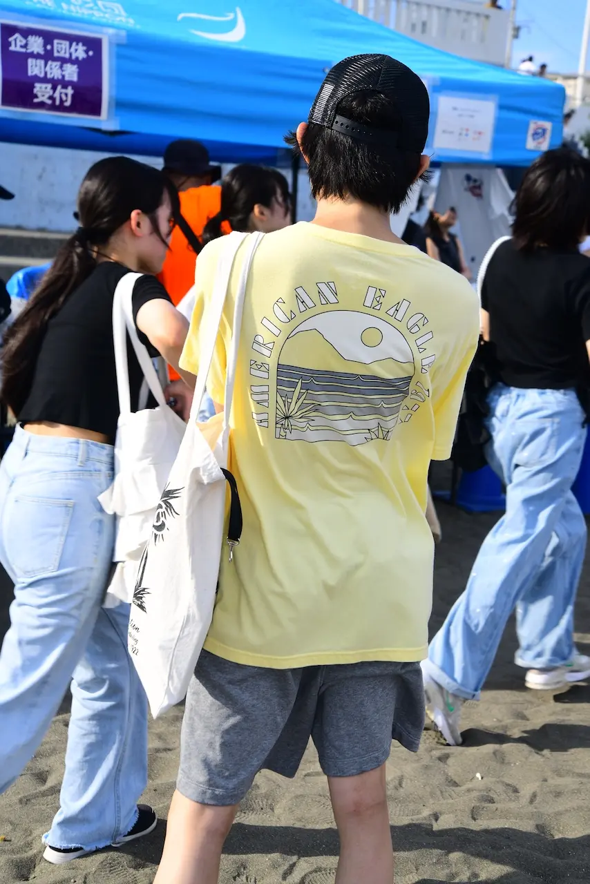 ファッションスナップ／第214回海さくらゴミ拾い