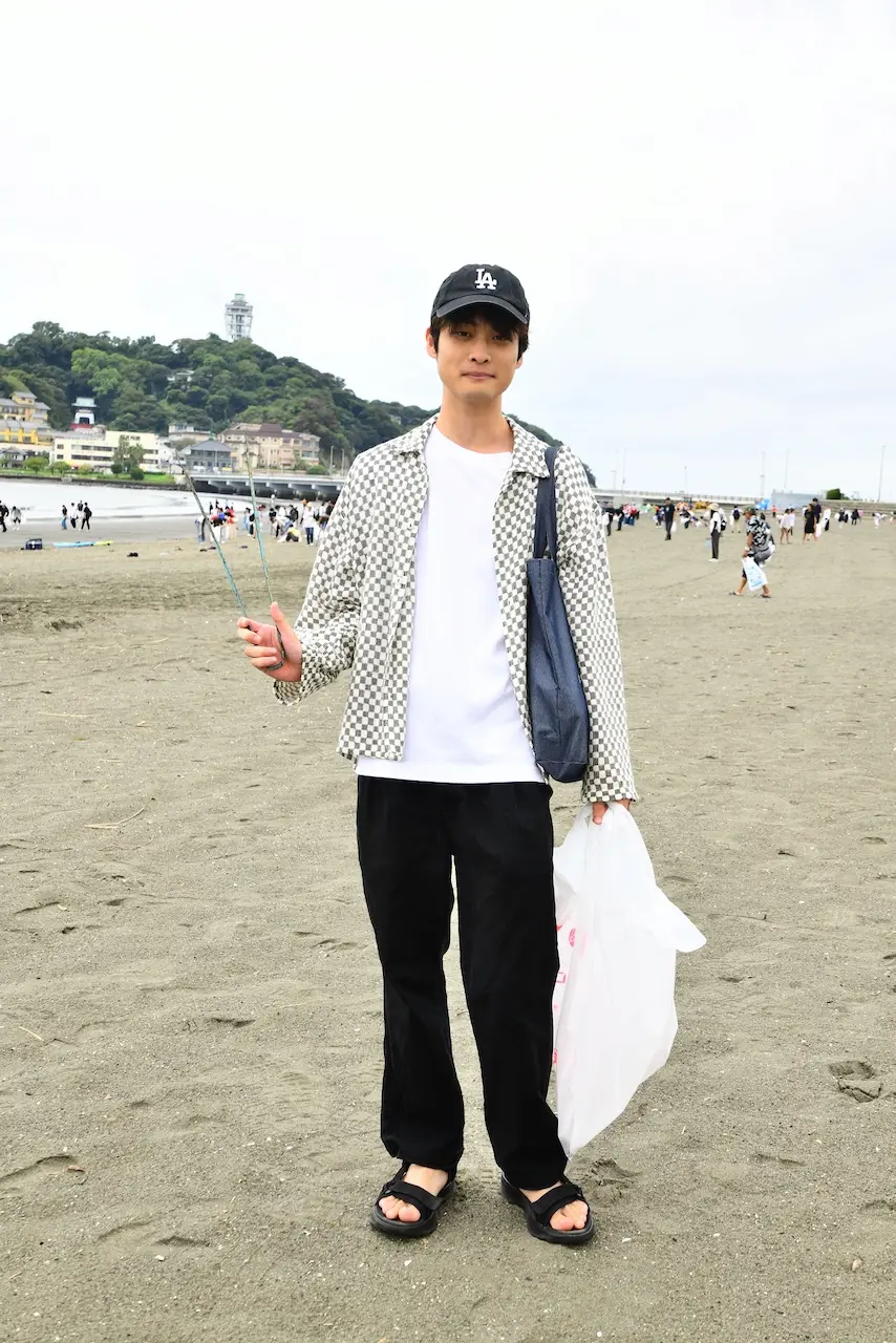 ファッションスナップ／第215回海さくらゴミ拾い