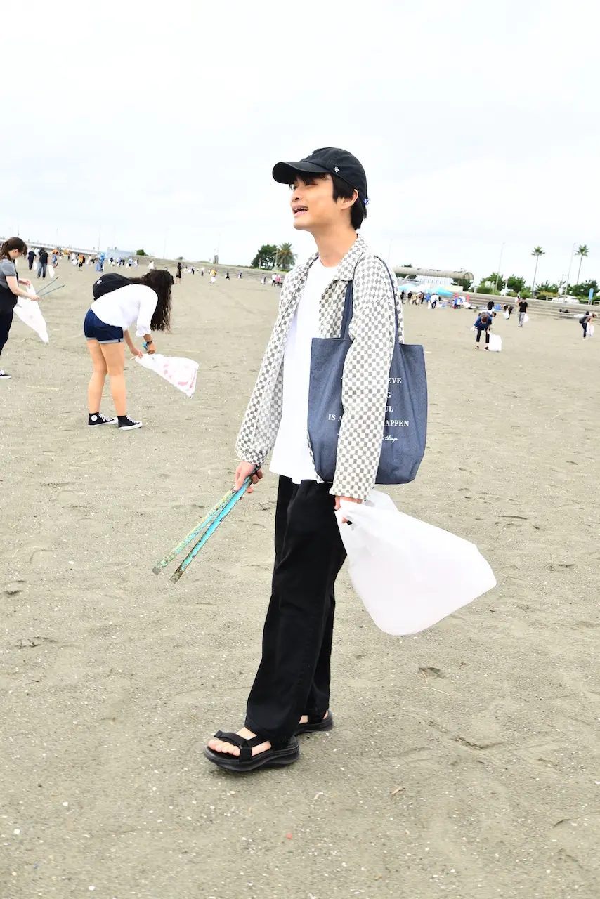 ファッションスナップ／第215回海さくらゴミ拾い