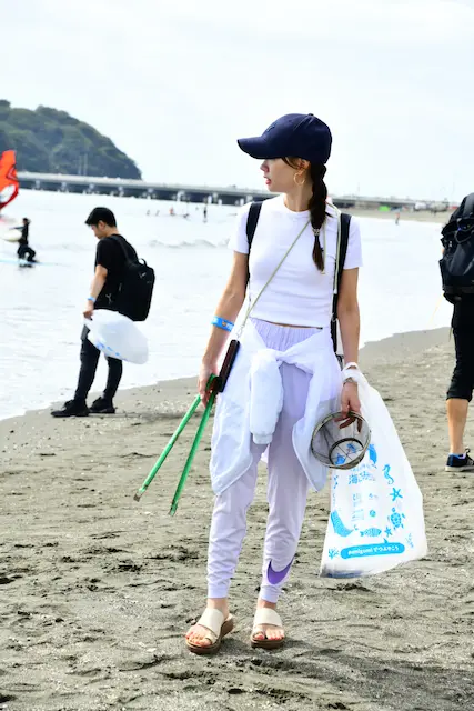 ファッションスナップ／第216回海さくらゴミ拾い