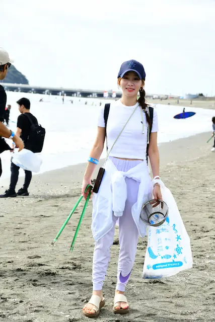 ファッションスナップ／第216回海さくらゴミ拾い
