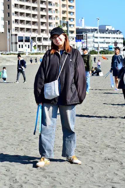 ファッションスナップ／第217回海さくらゴミ拾い