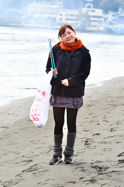 ファッションスナップ／第218回海さくらゴミ拾い