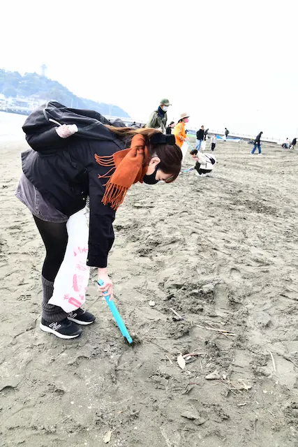 ファッションスナップ／第218回海さくらゴミ拾い